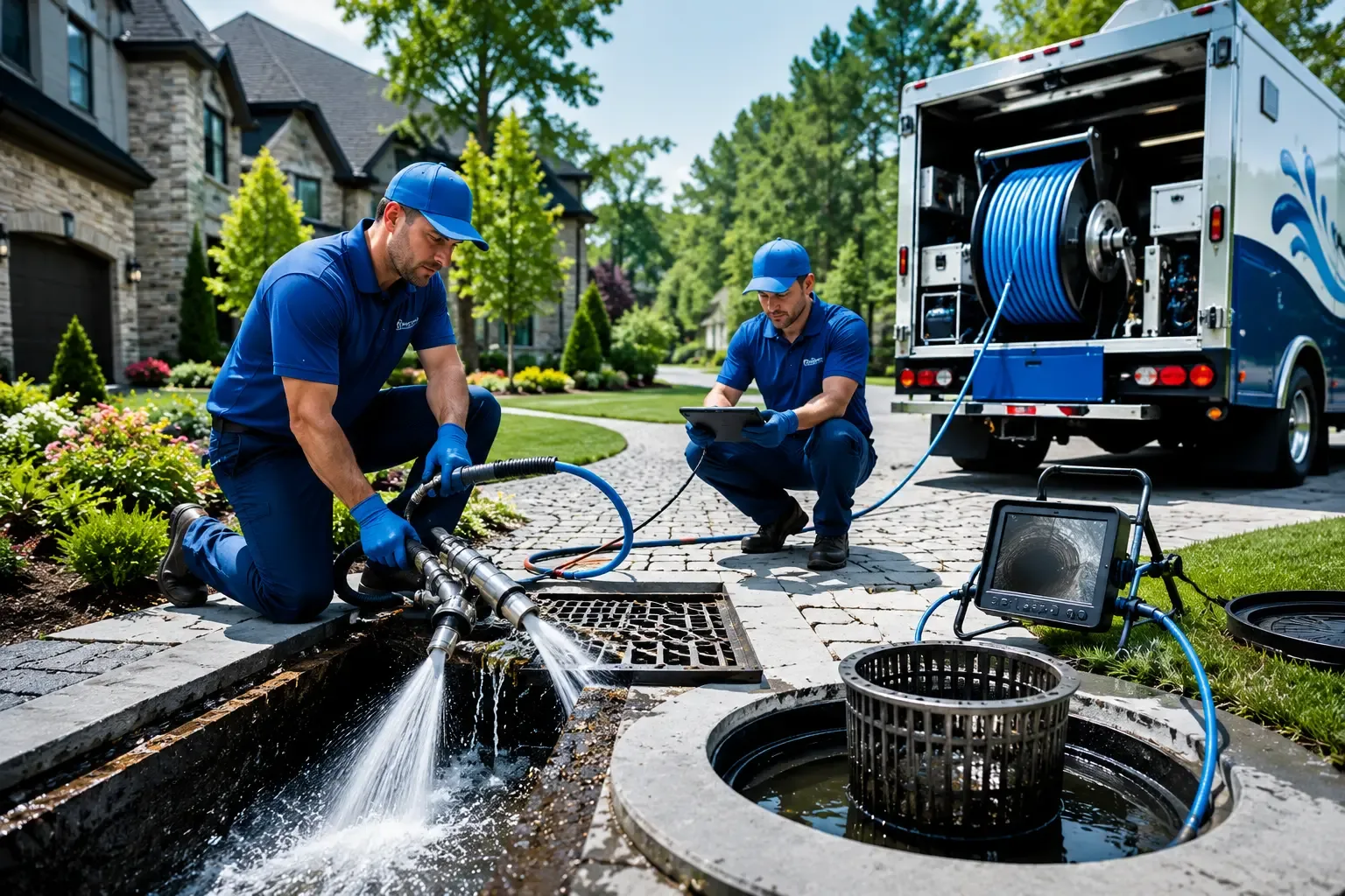 Local outdoor drain cleaning professionals in Potts Grove, PA