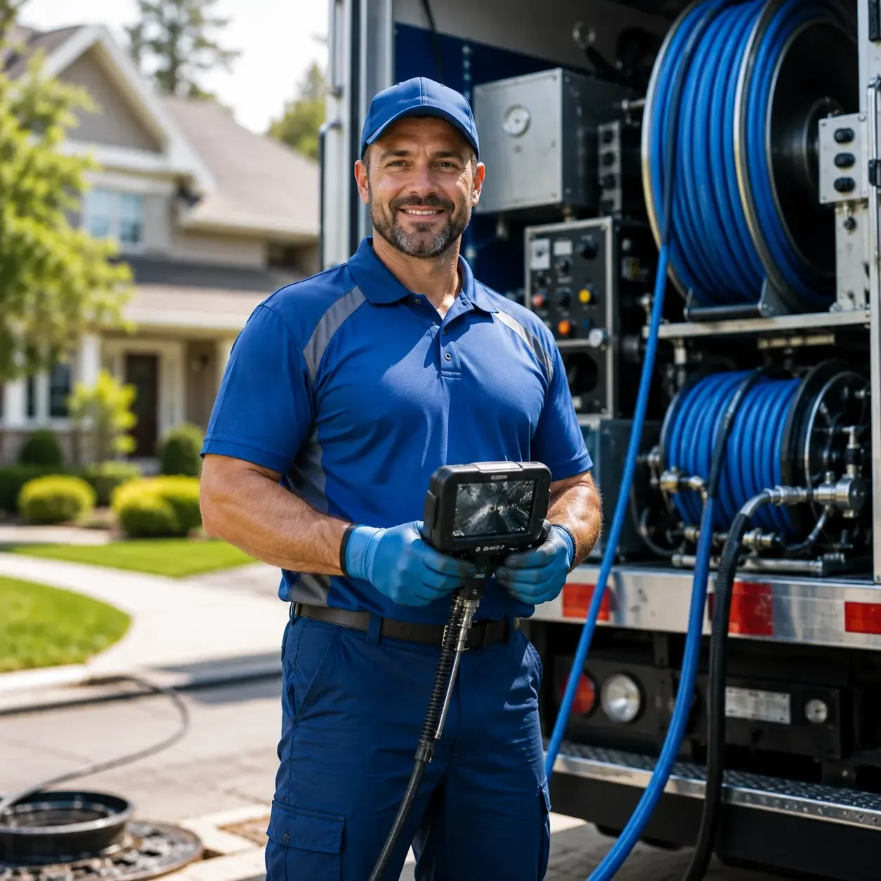 Local outdoor drain cleaning specialists in Potts Grove, PA